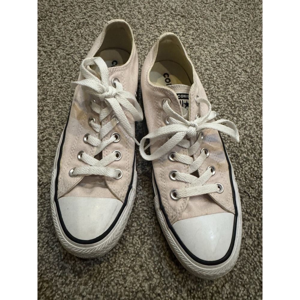 Converse Shoes Womens‎ 8 Sneakers Lace Up Lite Pink Canvas
